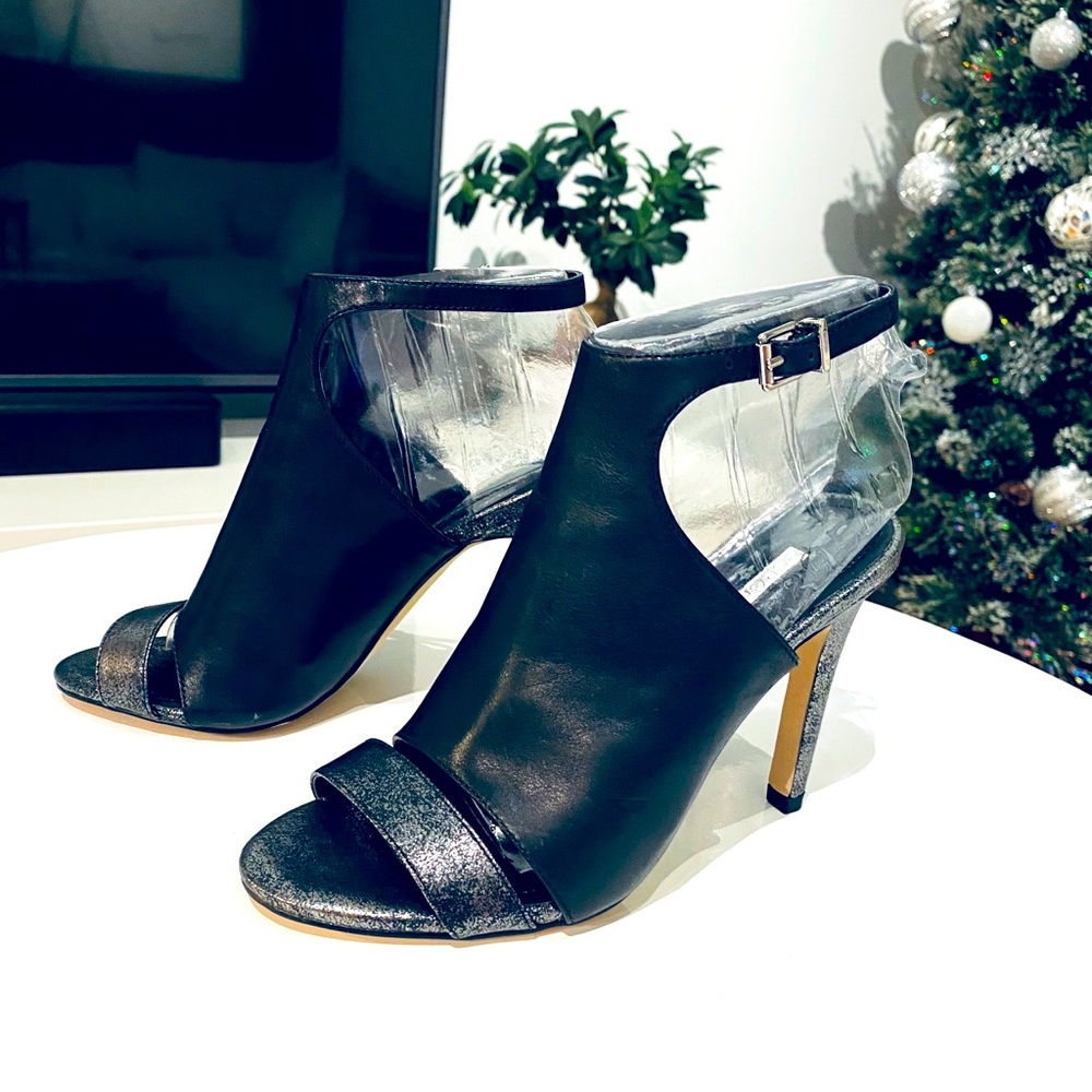 BGBG Malcolm Bootie High Heel Gunmetal Black Sexy